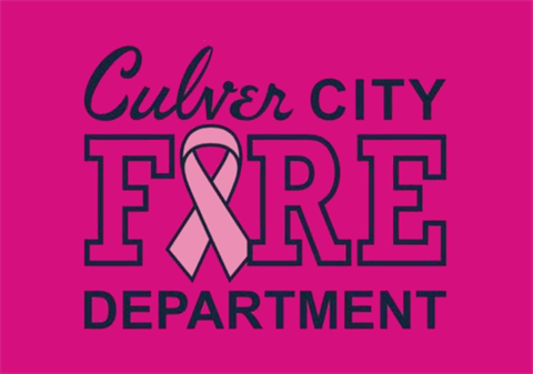 Culver City Fire Department Pink October Shirt