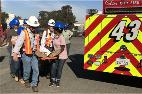 CERT Members Train at the Drill Yard